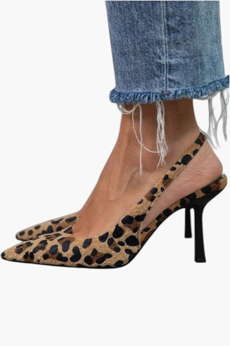 Women's Slingback Pumps – Pointed-Toe