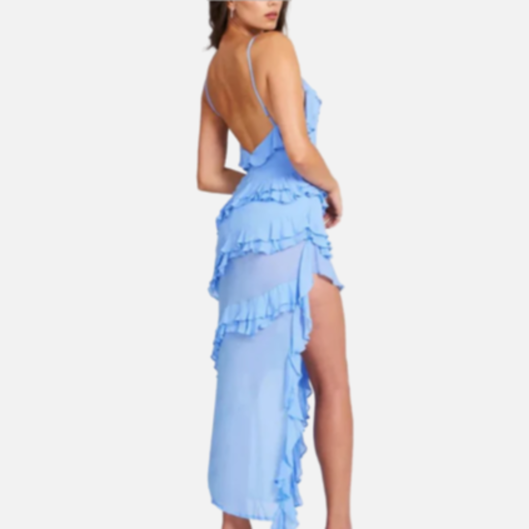 Charlotte | Ruffle Summer Maxi Dress