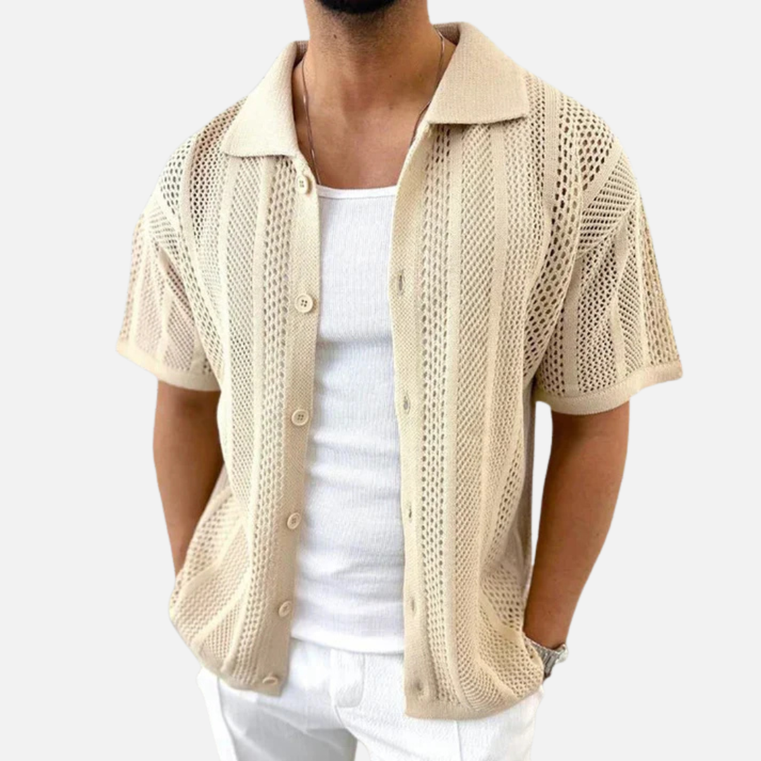 Men’s Knit Shirt Short Sleeve