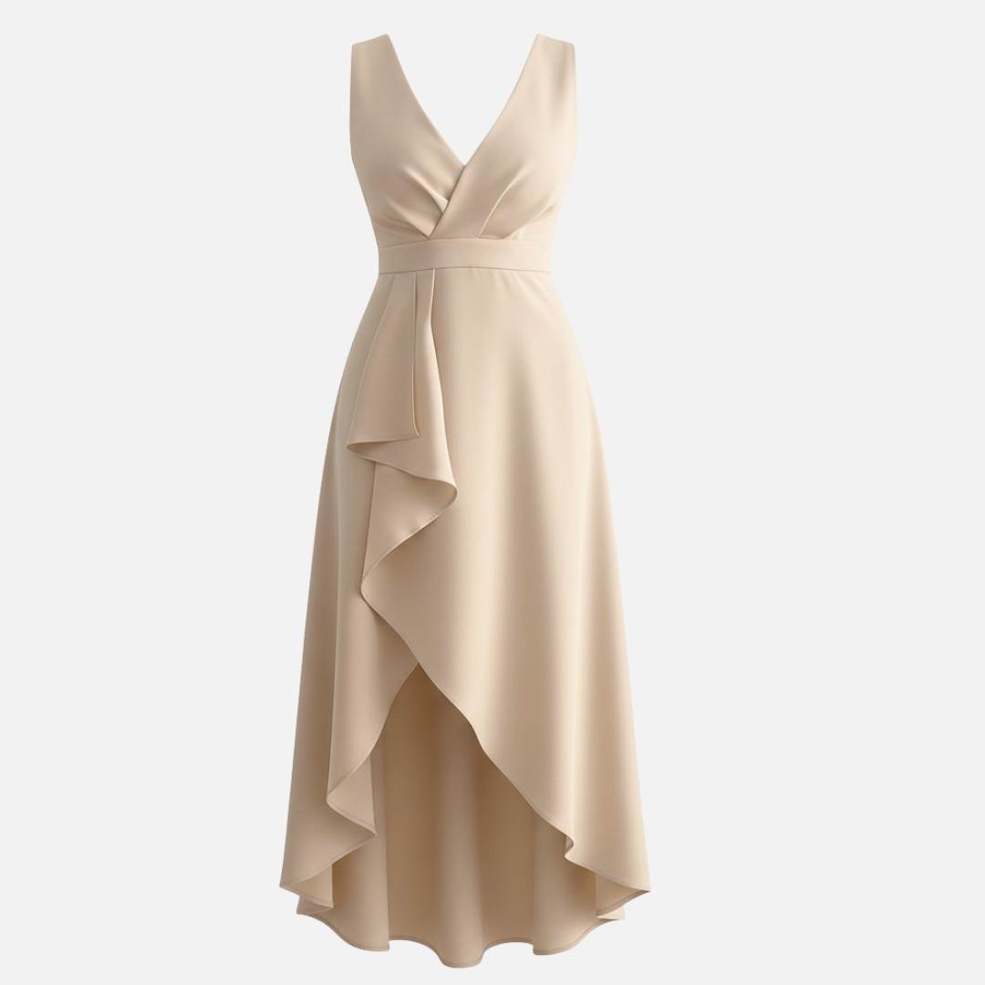 Elegant Midi Spring Dress
