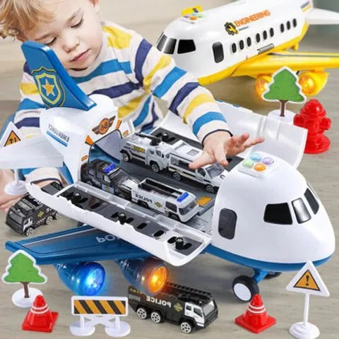 Airplane Toy Set XL Emergency Rescue Playset for Children Back to School 2025 Gift Idea 7