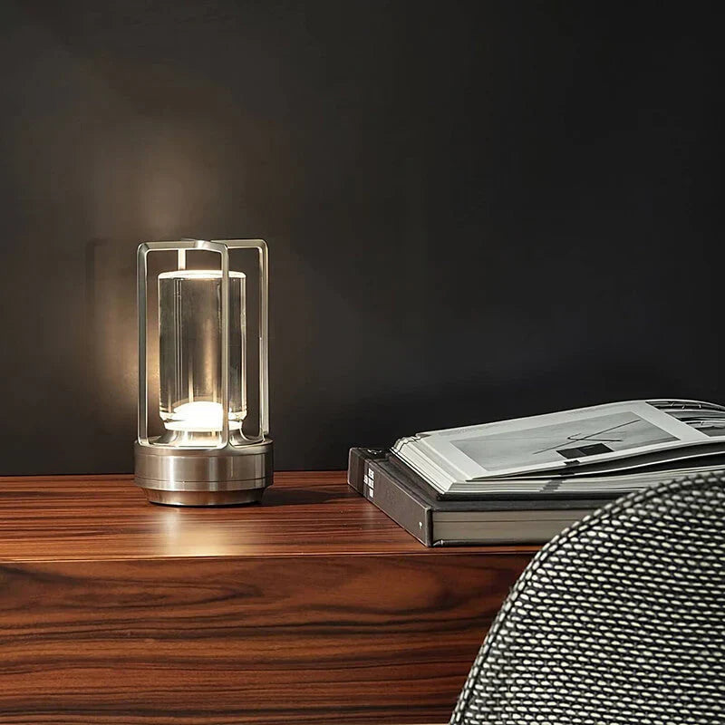 Waterproof and Portable Crystal Table Lamp - AuroraGlow 10