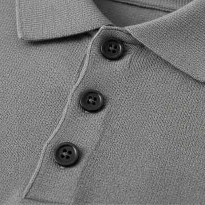 Men’s Smart Wool Polo Sweater