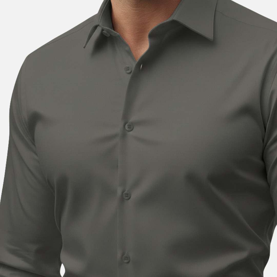 Men’s Slim-Fit Long-Sleeve Shirt