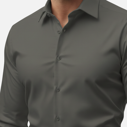 Men’s Slim-Fit Long-Sleeve Shirt