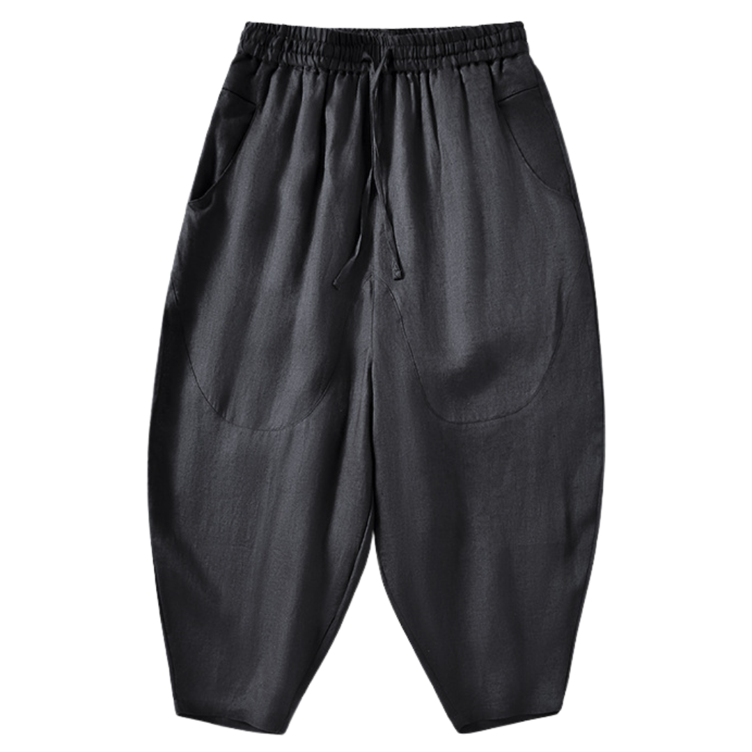Men’s Wide-Leg Corduroy Pants