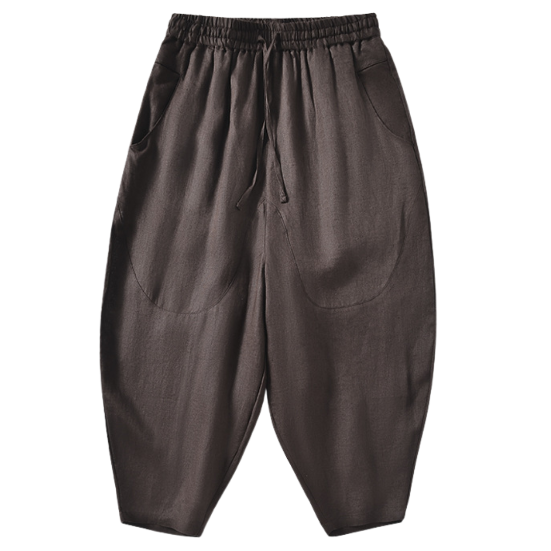 Men’s Wide-Leg Corduroy Pants