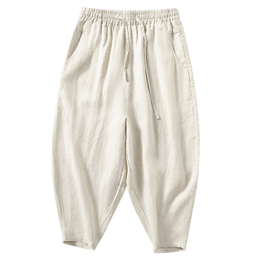 Men’s Wide-Leg Corduroy Pants