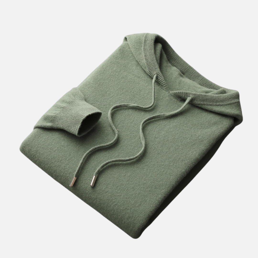 Men’s Cashmere Hoodie  – Luxury Knitwear