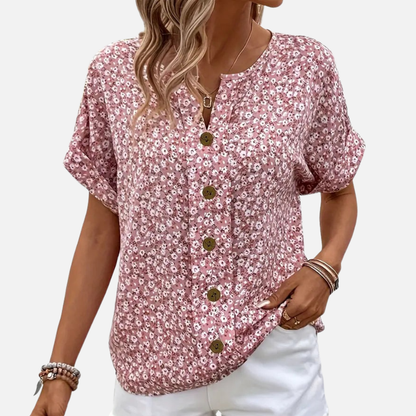 Women’s Floral Summer Blouse