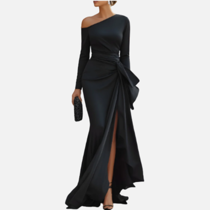 Olivia | One Shoulder Elegant Gown