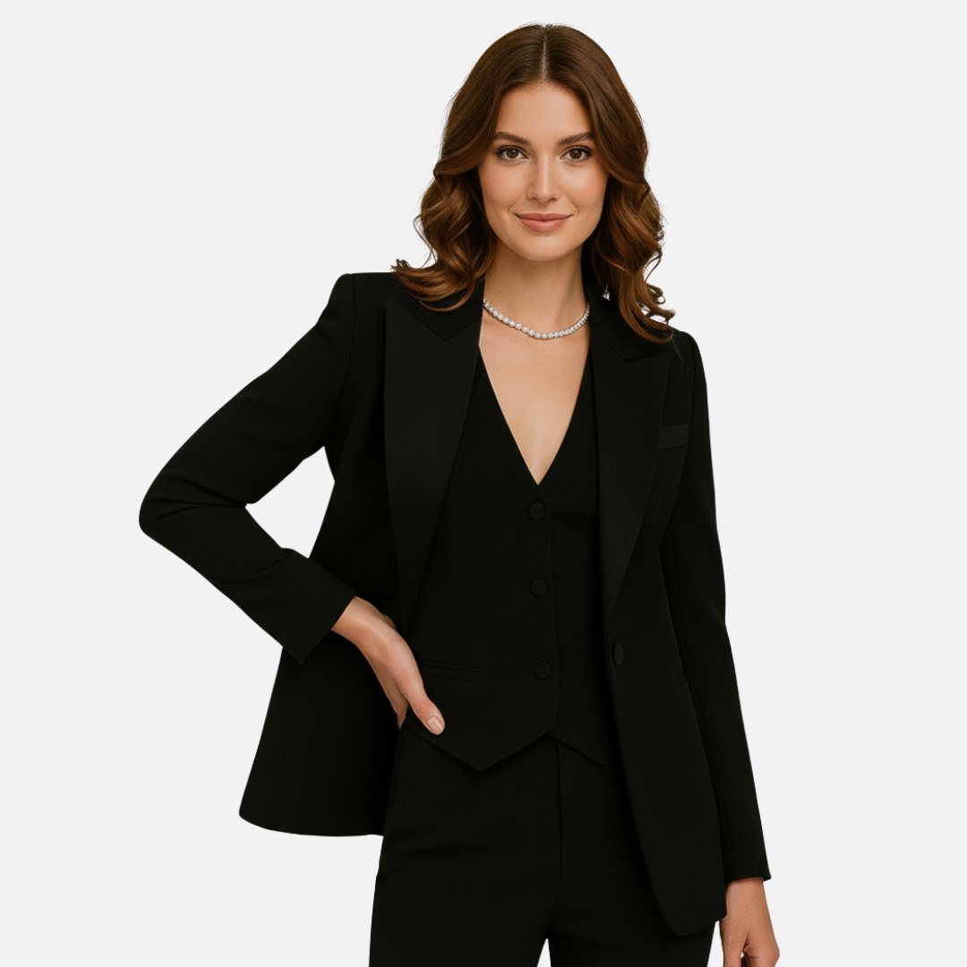 Women’s Stylish Formal Two-Piece Outfit Set