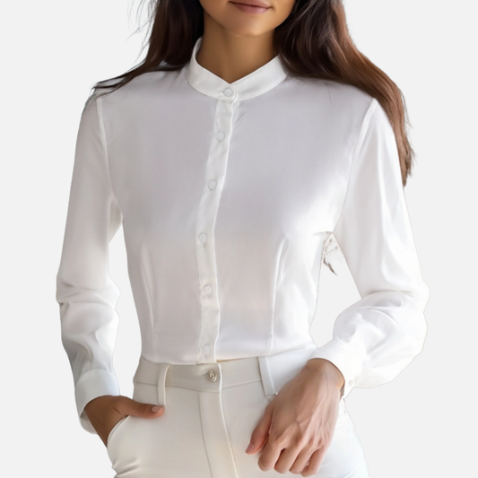 Sophie | Women's Mandarin Elegant Blouse