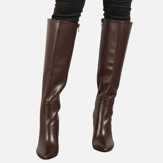 Women's Knee High Leather Boots