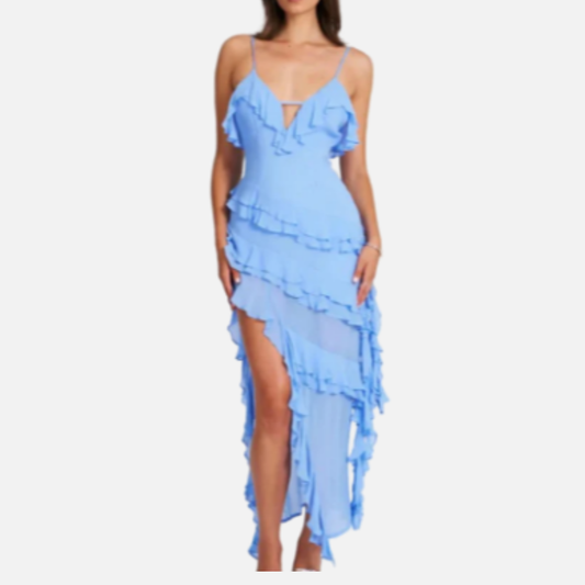 Charlotte | Ruffle Summer Maxi Dress
