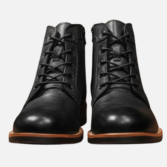 Men’s Vintage Leather Lace-Up Boots