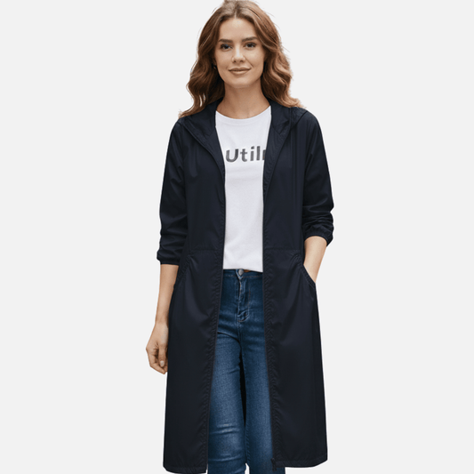 Women’s Lightweight Hooded Zip Coat