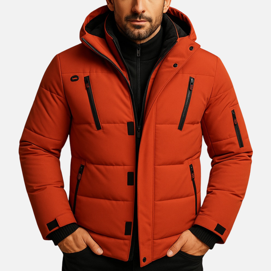 Men’s Insulated Winter Jacket – Waterproof and Windproof