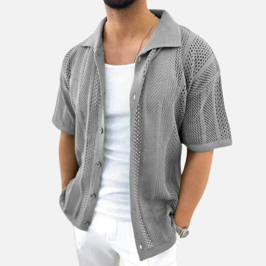 Men’s Knit Shirt Short Sleeve
