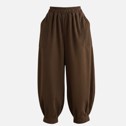 Women’s Corduroy Wide-Leg Pants – Casual Loose Fit Trousers