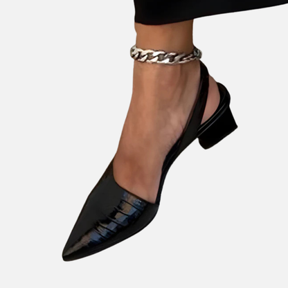 Bindi | Women's Croc Block Heels