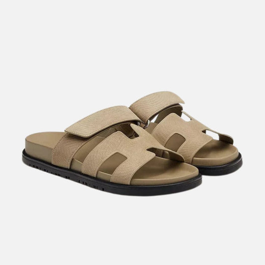Arthur | Men's Strapped Open Slippers