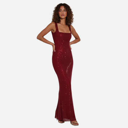 Women's Elegant Evening Dress - Glamorous Gown
