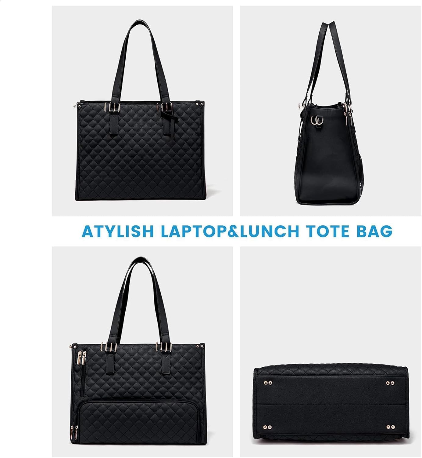 2-in-1 Insulated Lunch & Laptop Tote for Work & Travel 4