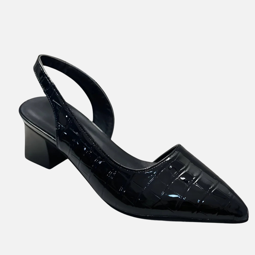 Bindi | Women's Croc Block Heels
