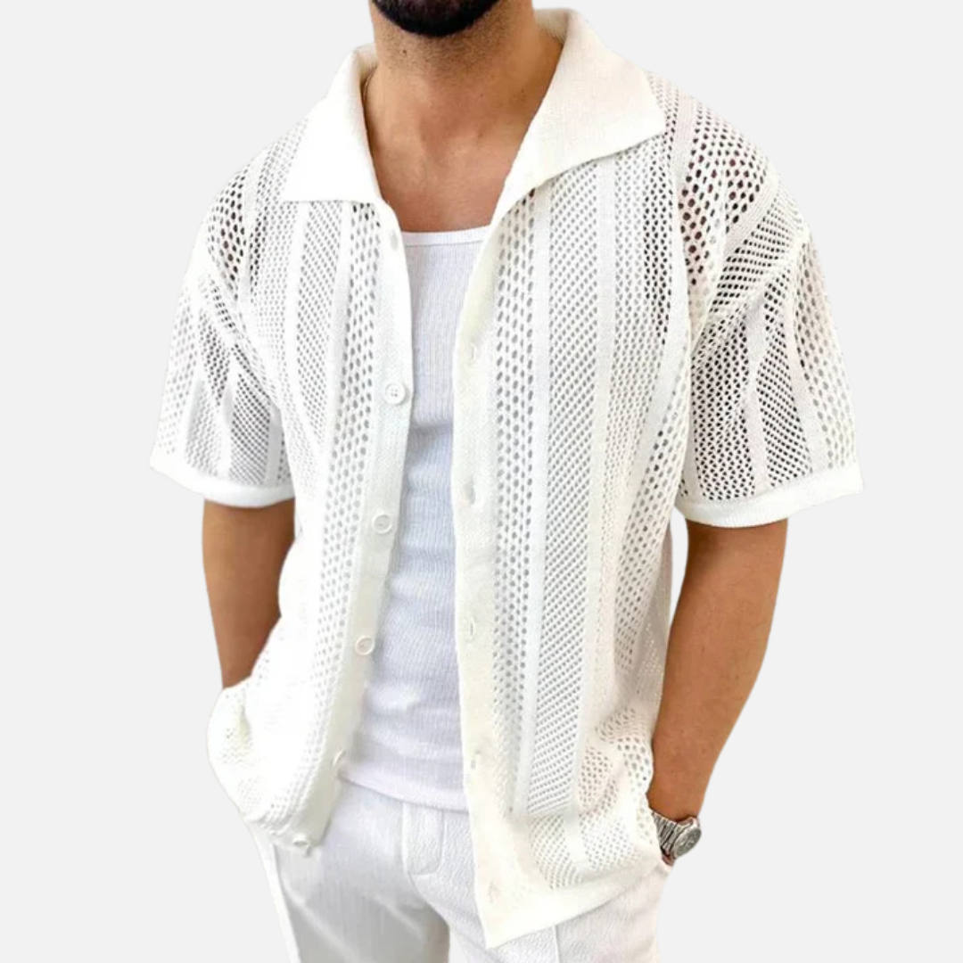 Men’s Knit Shirt Short Sleeve