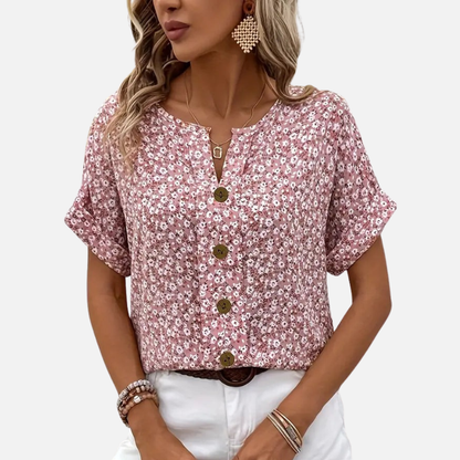 Women’s Floral Summer Blouse