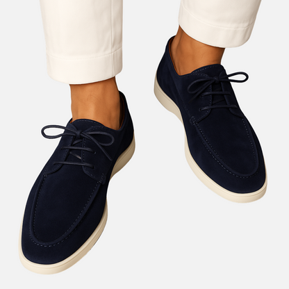 Men’s Suede Loafers - Suede Old Money Shoes