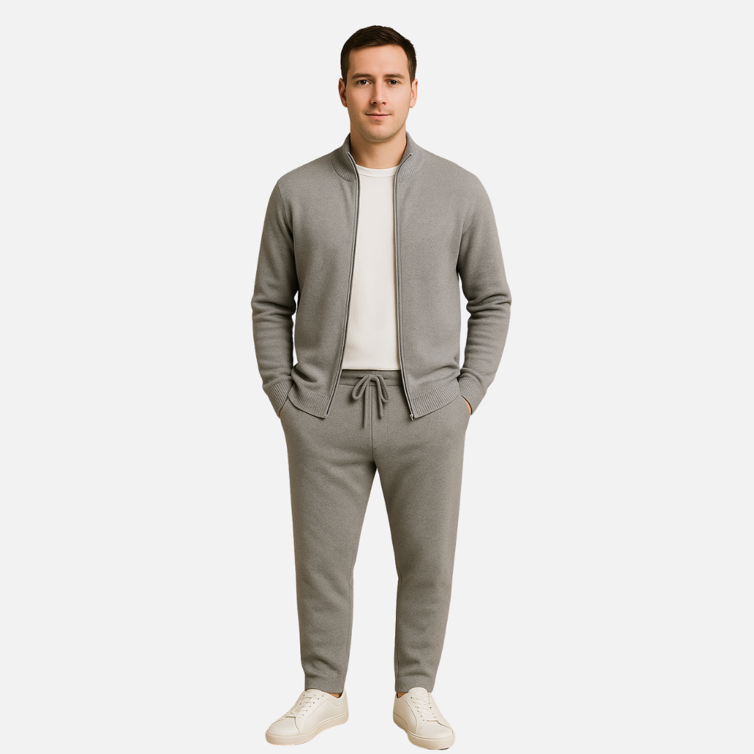 Men’s Tracksuit Set - Smart Casual Outfit