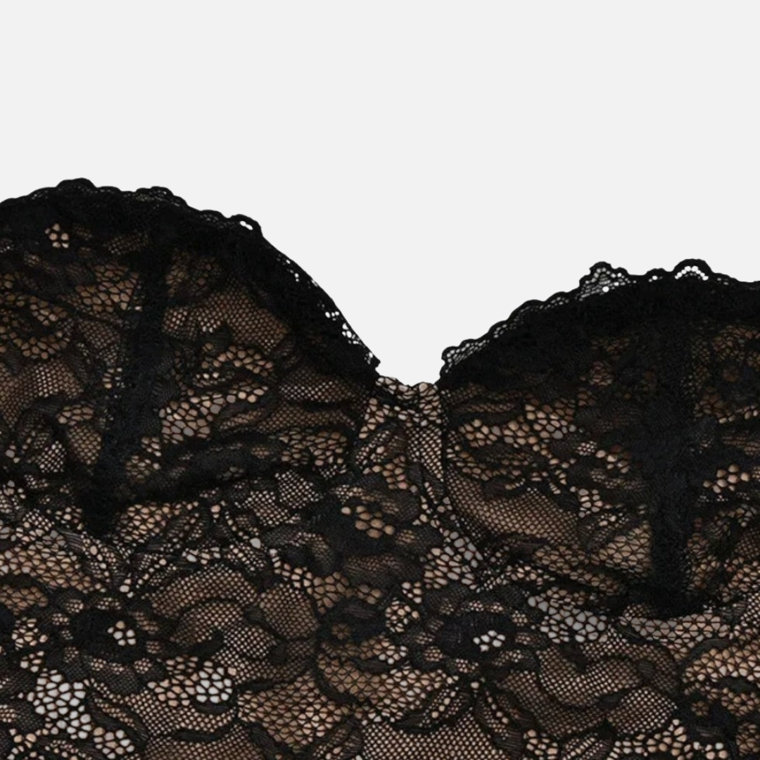 Elegant Lace Maxi Dress