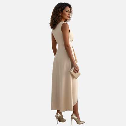 Elegant Midi Spring Dress