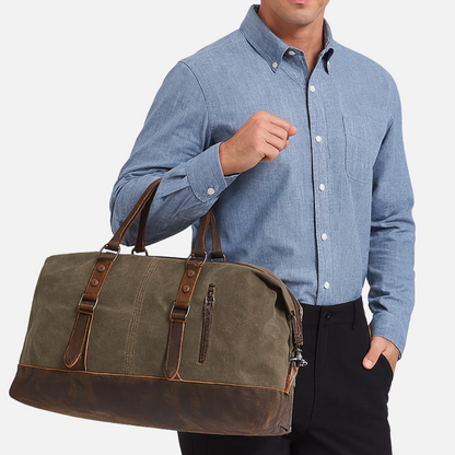 Canvas Duffle Bag – Travel and Gym Bag
