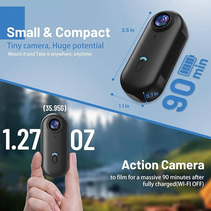 360 Action Camera 4k 3
