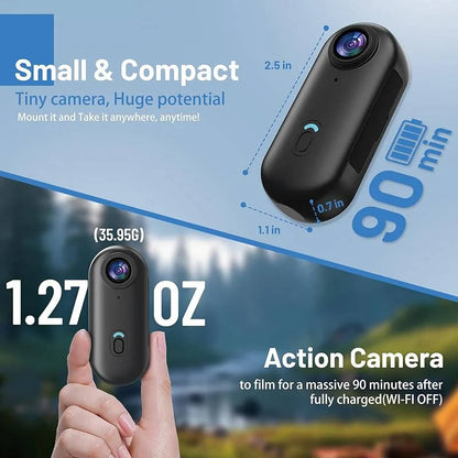 360 Action Camera 4k 3
