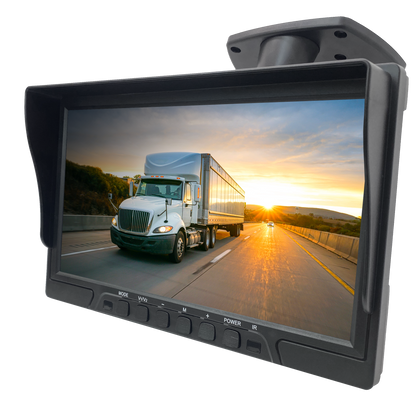 3RD GEN Multi-Camera DVR System, 2 to 4 1080P CAMS w/ GPS, 10" LCD, HEAVY DUTY for TRUCKERS 2
