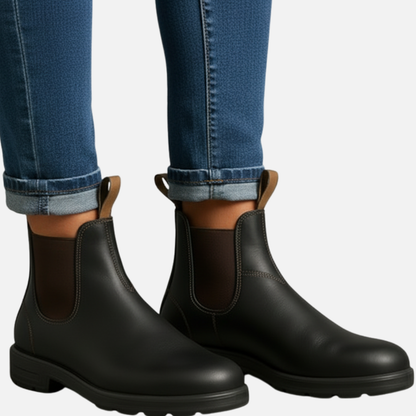 Women’s Classic Ankle Boots – Slip-On Chelsea Boots