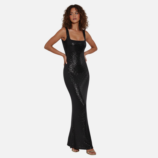 Women's Elegant Evening Dress - Glamorous Gown