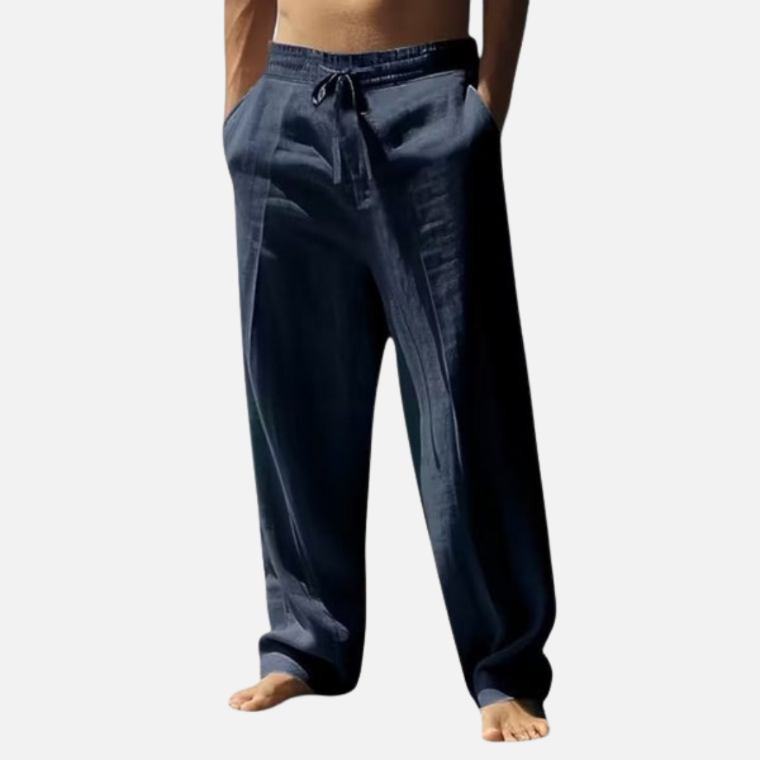 Men's Linen Lounge Trousers