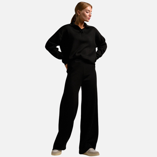 Women's Wide-Leg Tracksuit Set
