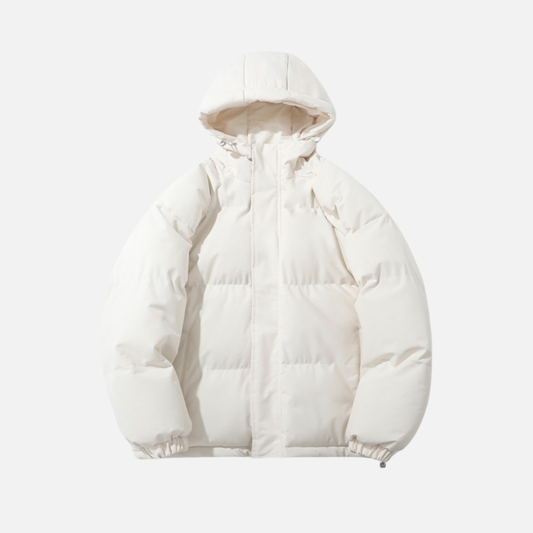 Men’s Casual Hooded Puffer Jacket – Comfortable Everyday Outerwear