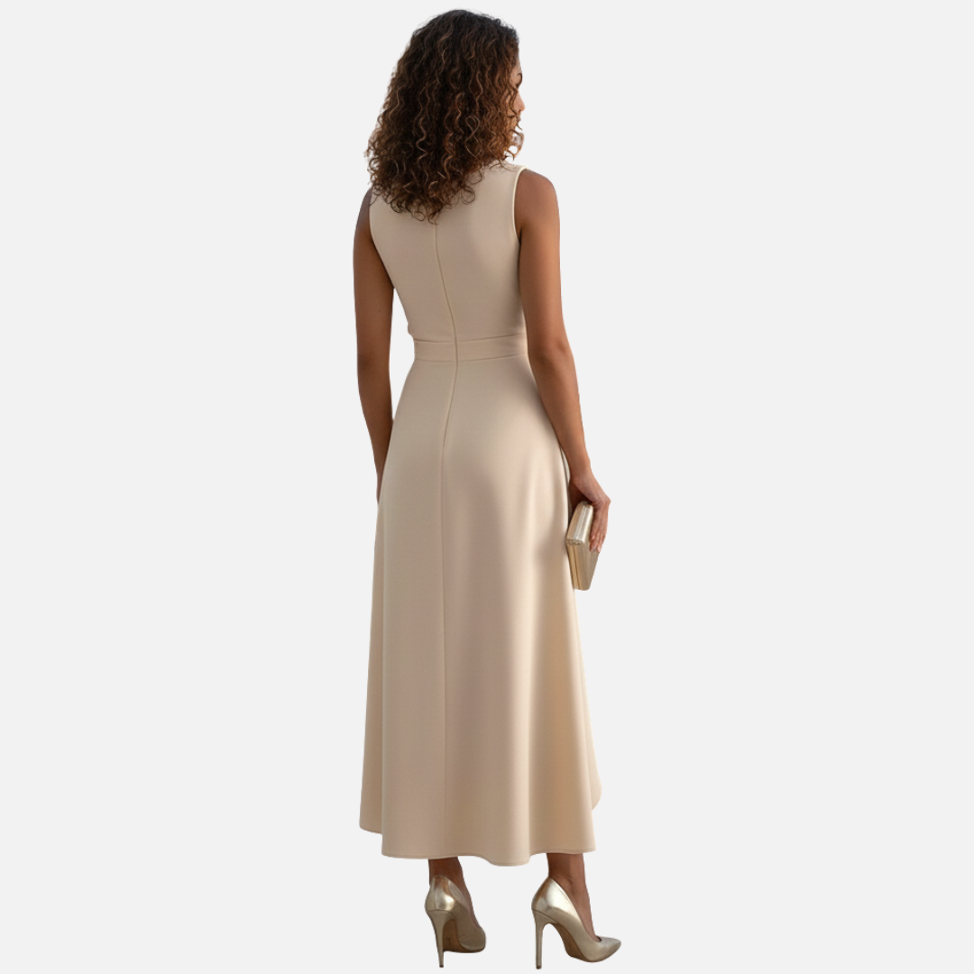 Elegant Midi Spring Dress