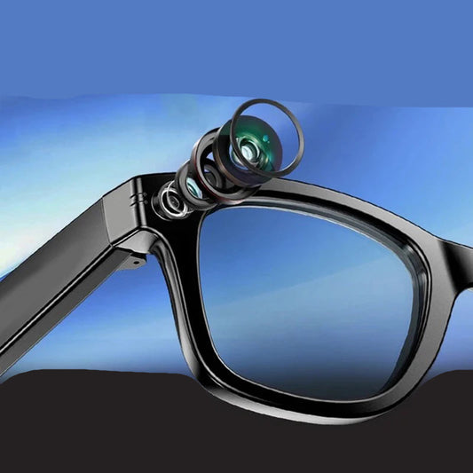 4K AI smart camera glasses photochromatic travel hands-free 1