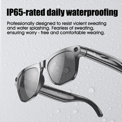 4K AI smart camera glasses photochromatic travel hands-free 3