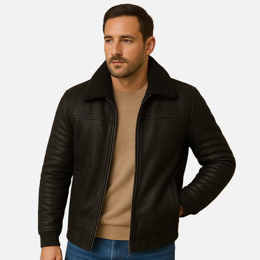 Men’s Winter Jacket with Collar