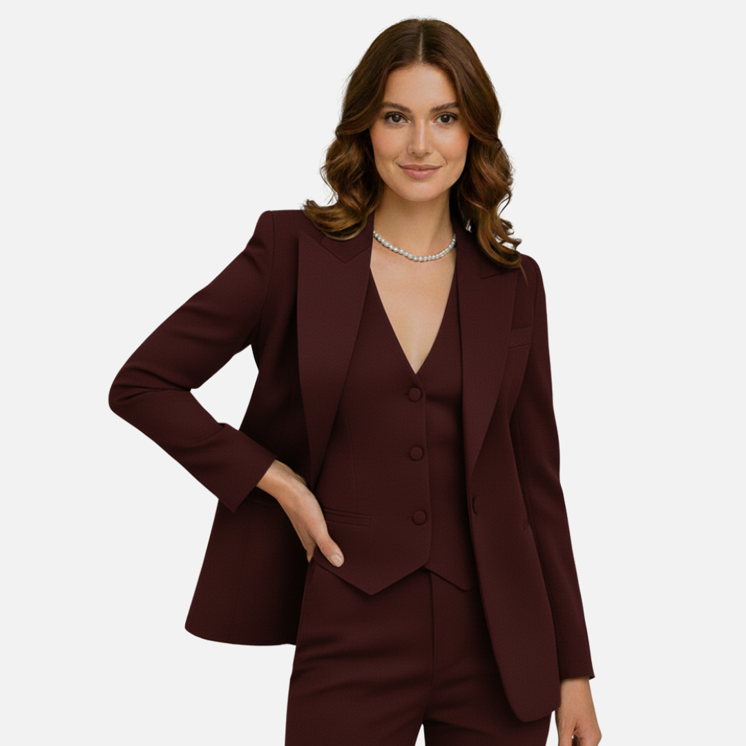 Women’s Stylish Formal Two-Piece Outfit Set