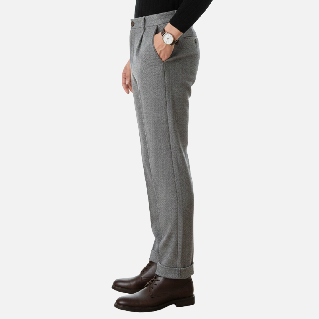 Men’s Slim Fit Smart Trousers